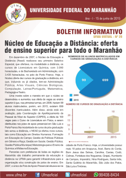 Núcleo de Educação a Distância - Universidade Federal do Maranhão
