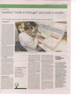 4`Genética “made in Portugal” para todo o mundo