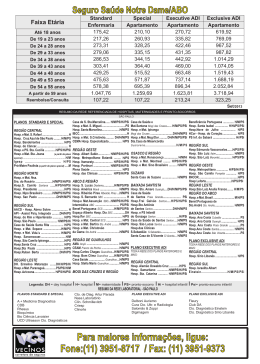 Para maiores informa&ccedil;&otilde;es, ligue: Fone:(11) 3951