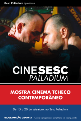 Livreto Mostra de Cinema Tcheco