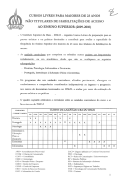 cursos livres para maiores de 23 anos não titulares de habilitaçoes