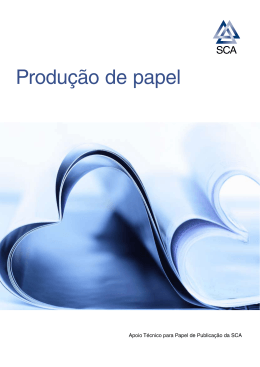 Produ&ccedil;&atilde;o de papel