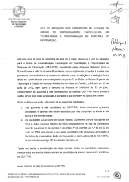 Escola Superior de Tecnologia e Gest&atilde;o