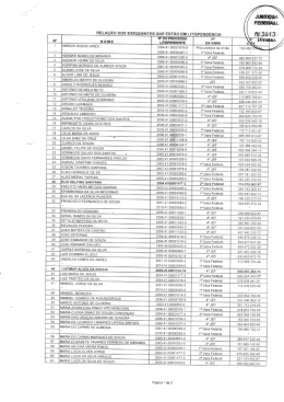 visualize a lista de duplicidade clicando aqui!