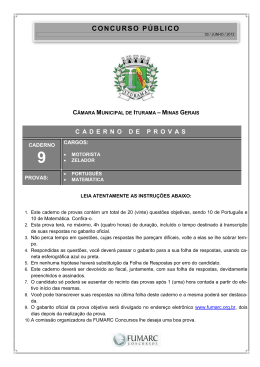 Prova - Fumarc