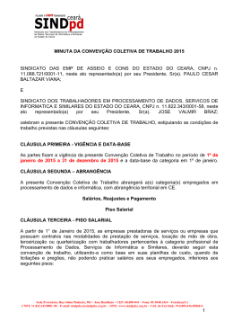 1 MINUTA DA CONVEV&Ccedil;&Atilde;O COLETIVA DE TRABALHO 2015