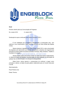 Janeiro 2015 Declara&ccedil;&atilde;o de apoio continuado