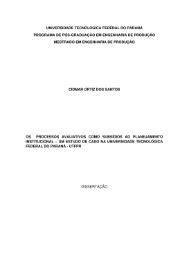 Disserta&ccedil;&atilde;o Completa