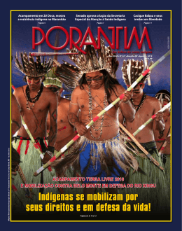 Jornal Porantim n&ordm; 327 - Agosto de 2010