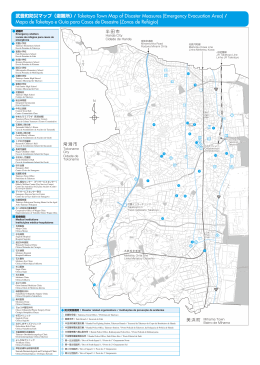 Taketoyo Town Map of Disaster Measures