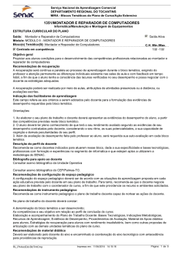 Plano de Curso - Glauko Carvalho