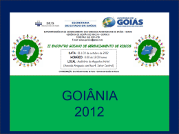 II Desafio Global para seguran&ccedil;a do paciente