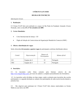 Clique aqui e fa&ccedil;a o das Regras de Inscri&ccedil;&atilde;o.