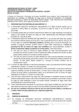 Edital - Amazon Web Services