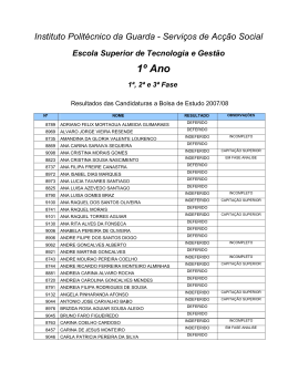1&ordm; Ano