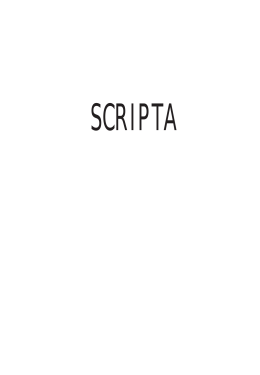 Revista Scripta v. 5, n&ordm; 9 / 2&ordm; semestre de 2001, 256 p.