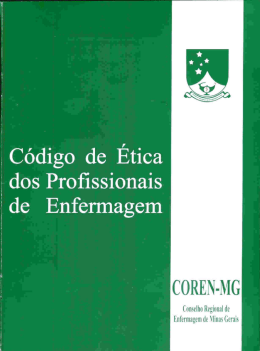 Código de Ética - COREN-MG