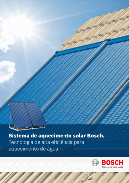 Bosh_catalogo - Aquecedor solar