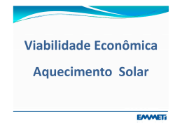 Viabilidade Econ&ocirc;mica Viabilidade Econ&ocirc;mica
