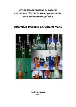 Apostila Quimica Básica Experimental