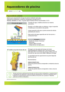Aquecedores de piscina