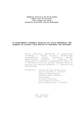 Ang&eacute;lica Patr&iacute;cia da Silva Rocha Edson Luiz da Silveira J&uacute;lio