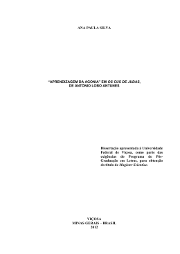 Disserta&ccedil;&atilde;o Ana Paula Silva - P&oacute;s