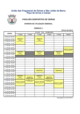 hor&aacute;rios 2015 - Junta de Freguesia de Oeiras e S. Juli&atilde;o da Barra