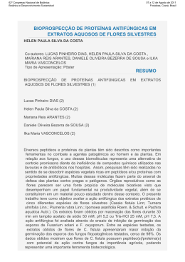 Resumo de Trabalho - Sociedade Botânica do Brasil