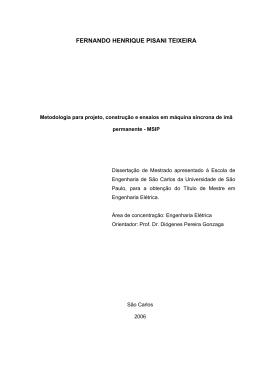 fernando henrique pisani teixeira - Biblioteca Digital de Teses e