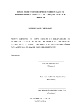 estudo dos requisitos essenciais a - Poli Monografias