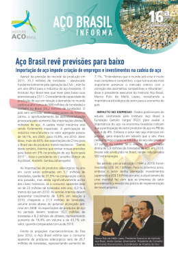 A&ccedil;o Brasil rev&ecirc; previs&otilde;es para baixo