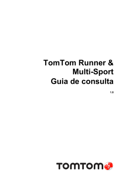 TomTom Runner & Multi-Sport Guia de consulta
