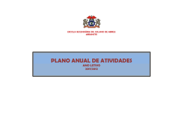 PLANO ANUAL DE ATIVIDADES