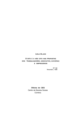 Visualizar Documento - Centro de Estudos Sociais