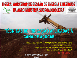 (Pedro Henrique de Cerqueira Luz - FZEA/USP)