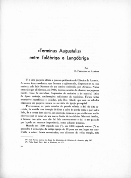 &laquo;Terminus Augustalis&raquo; entre Tal&aacute;briga e Lang&oacute;briga