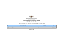 Consulte as datas em que vamos estar perto de si