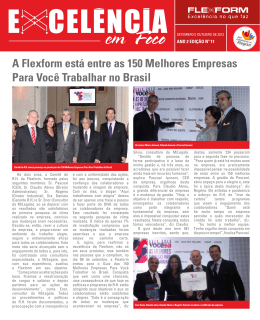 A Flexform está entre as 150 Melhores Empresas Para Você