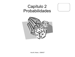 Alguns Conceitos da Teoria das Probabilidades