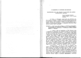 O Munic&iacute;pio e o Hor&aacute;rio dos Bancos
