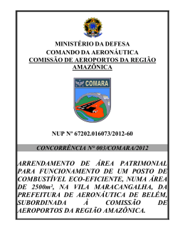 ARRENDAMENTO DE &Aacute;REA PATRIMONIAL PARA