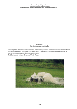 9-1 Cap&iacute;tulo 9 Perdas de cargas localizadas Os