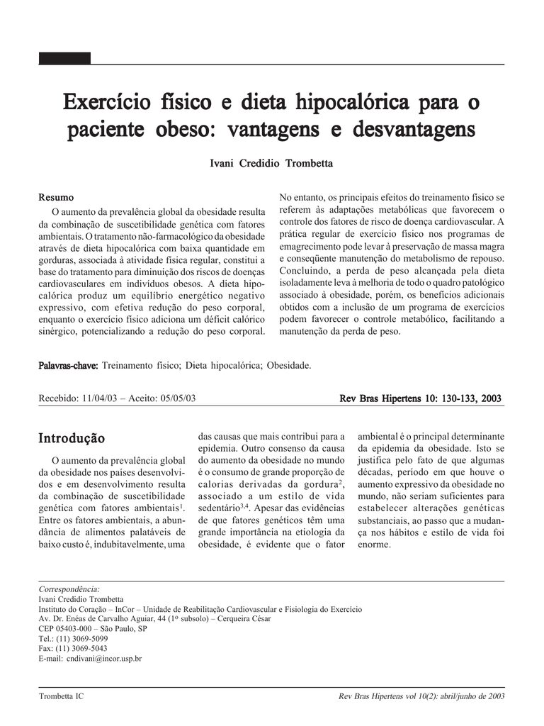 Que es una dieta hipocalorica moderada