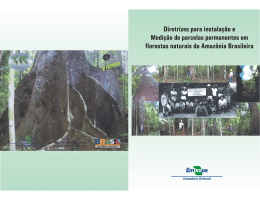 Diretrizes para instala&ccedil;&atilde;o e medi&ccedil;&atilde;o de