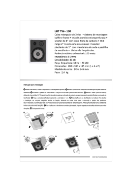 Instrução para instalação