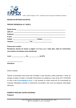 (Preg&atilde;o 29-12 Aquisi&ccedil;&atilde;o de motor cirurgico para instala&ccedil;&atilde;o