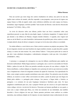 Escrever &agrave; Margem da Hist&oacute;ria - PUC-SP