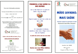 Para mais informações contactar: