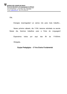 Ol&aacute;, Energias recarregadas! L&aacute; vamos n&oacute;s para mais trabalho